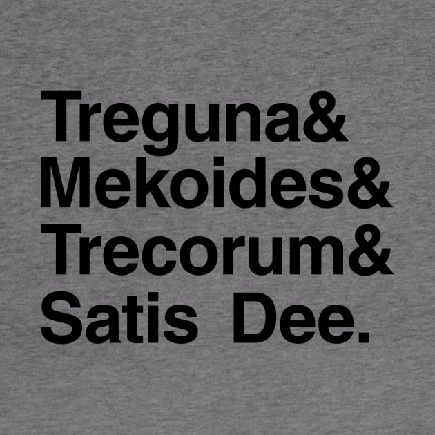 Treguna Mekoides Trecorum Satis Dee by ImageNation